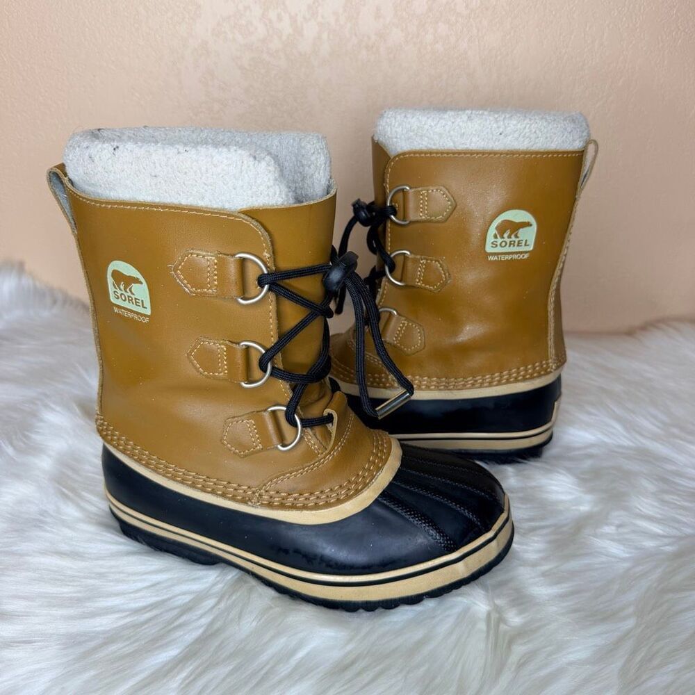 Sorel Yoot Pac Boots | Beige Big Kids Size 4